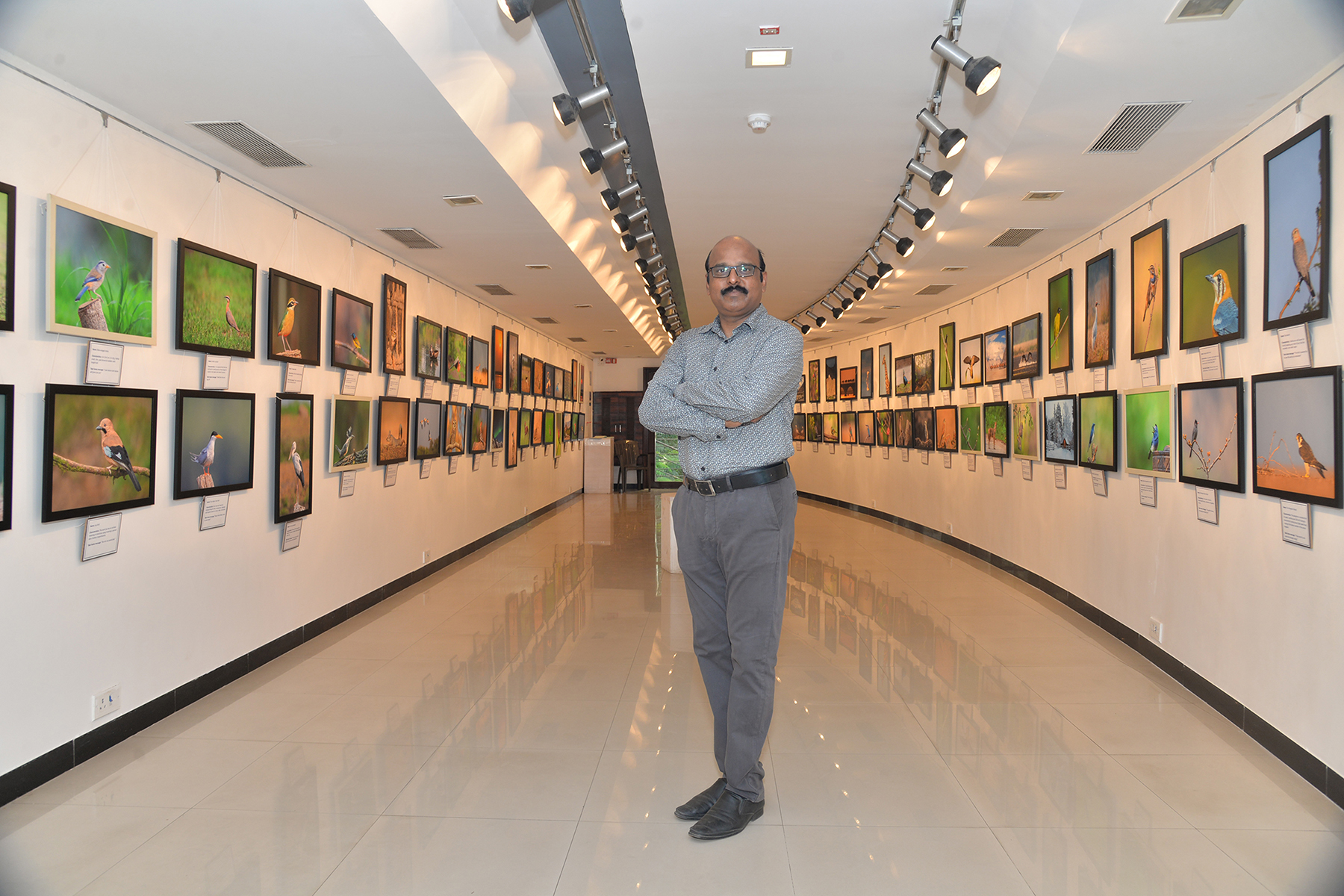 Exhibition at Jehangir Art Gallery Mumbai Dr Vyankatesh Metan S