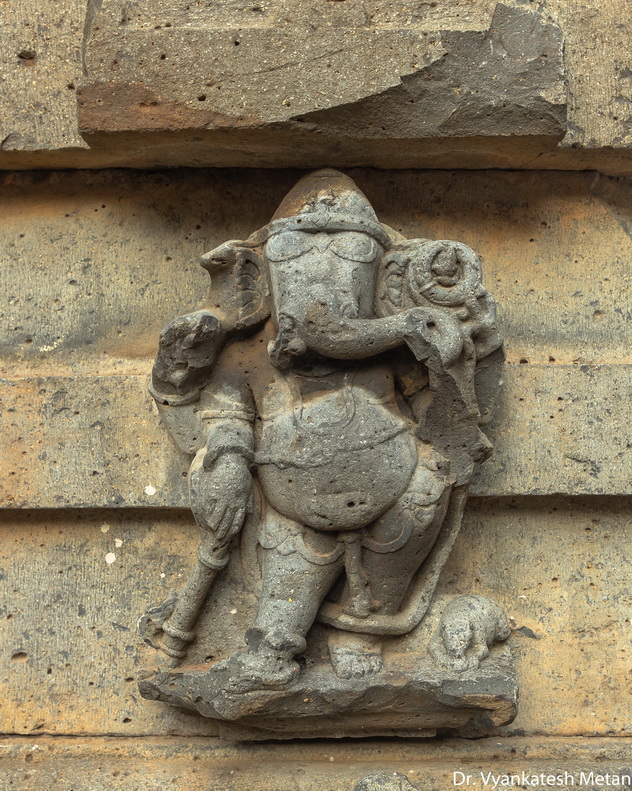 51 Lord Ganesha at Shri Harihareshwar Temples Hattarsang Kudal sangam image Solapur Dr Vyankatesh Metan S66