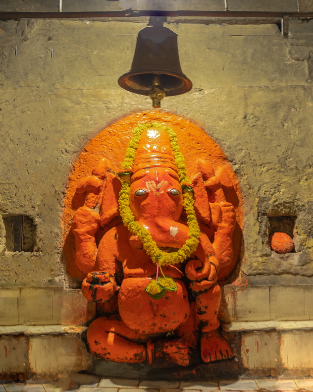 Shri Ganesh icon in Siddheshwar temple Machnur Image Dr Vyankatesh Metan M2